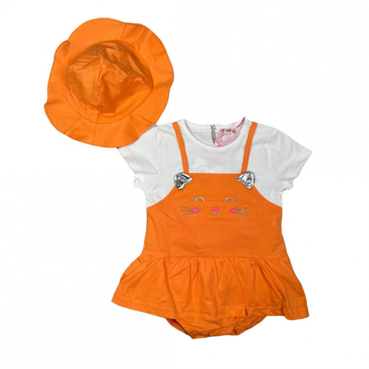 Pagliaccetto Bimba con Cappello