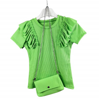 maglietta con borsa